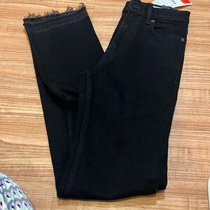 Zara high rise slim jeans
